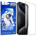 PELLICOLA per APPLE IPHONE 17 PRO MAX, 16 PRO MAX - VETRO TEMPERATO FULL FACE CON CORNICE NERA FULL GLUE 0.33mm HOCO