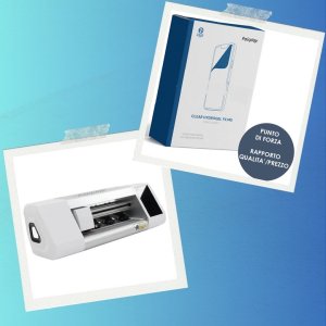 KIT PACK 50PZ PELLICOLE TRASPARENTI + PLOTTER MACCHINA TAGLIA PELLICOLE HYDROGEL WI-FI CON TOUCH SCREEN PER SMARTPHONE OCADIA V3