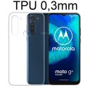 CUSTODIA per MOTOROLA MOTO G8 POWER - IN GEL TPU SILICONE ULTRA SLIM 0,3mm TRASPARENTE CUSTODIA per MOTOROLA MOTO G8 POWER - IN GEL TPU SILICONE ULTRA SLIM 0,3mm TRASPARENTE