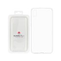 CUSTODIA ORIGINALE per HUAWEI Y5 2019, HONOR 8S - FLEXIBLE CLEAR CASE IN GEL TPU SILICONE TRASPARENTE 51993192 BLISTER