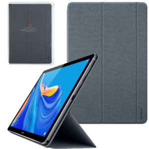 CUSTODIA ORIGINALE per HUAWEI MEDIAPAD M6 (10.8") - FLIP COVER CON STAND COLORE GRIGIO 51993451 BLISTER