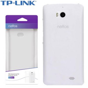 CUSTODIA ORIGINALE per TP-LINK NEFFOS C5 MAX (5.5") - BACK RIGIDA TRASPARENTE BLISTER