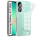CUSTODIA per SAMSUNG GALAXY A17 (5G) TRASPARENTE IN GEL TPU SILICONE 1,8mm