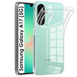CUSTODIA per SAMSUNG GALAXY A17 (5G) TRASPARENTE IN GEL TPU SILICONE 1,8mm