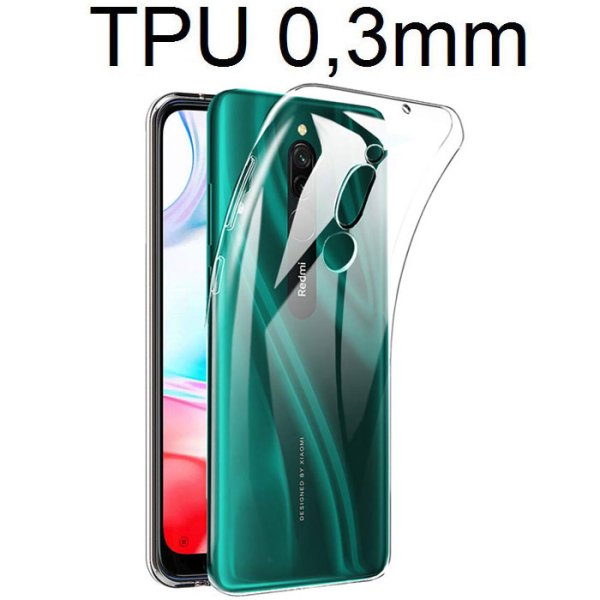 CUSTODIA per XIAOMI REDMI 8, REDMI 8A PRO - IN GEL TPU SILICONE ULTRA SLIM 0,3mm TRASPARENTE CUSTODIA per XIAOMI REDMI 8, REDMI 8A PRO - IN GEL TPU SILICONE ULTRA SLIM 0,3mm TRASPARENTE