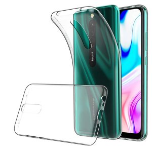 CUSTODIA per XIAOMI REDMI 8, REDMI 8A PRO - IN GEL TPU SILICONE TRASPARENTE
