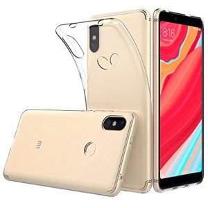 CUSTODIA per XIAOMI REDMI S2, REDMI Y2 IN GEL TPU SILICONE TRASPARENTE
