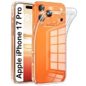 CUSTODIA per APPLE IPHONE 17 PRO (6.3") IN GEL TPU SILICONE 1,8mm TRASPARENTE