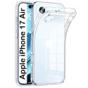 CUSTODIA per APPLE IPHONE 17 AIR (6.5") IN GEL TPU SILICONE 1,8mm TRASPARENTE