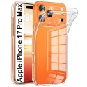 CUSTODIA per APPLE IPHONE 17 PRO MAX (6.9") IN GEL TPU SILICONE 1,8mm TRASPARENTE