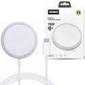 ALIMENTATORE WIRELESS MAGNETICO 15W COMPATIBILE CON TUTTI I DISPOSITIVI DOTATI DI TECNOLOGIA QI COLORE BIANCO W11 JELLICO ALIMENTATORE WIRELESS MAGNETICO 15W COMPATIBILE CON TUTTI I DISPOSITIVI DOTATI DI TECNOLOGIA QI COLORE BIANCO W11 JELLICO