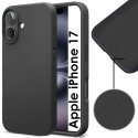 CUSTODIA per APPLE IPHONE 17 (6.3") IN TPU SILICONE COLORE NERO CON EFFETTO SOFT TOUCH ED INTERNO IN MICROFIBRA CUSTODIA per APPLE IPHONE 17 (6.3") IN TPU SILICONE COLORE NERO CON EFFETTO SOFT TOUCH ED INTERNO IN MICROFIBRA