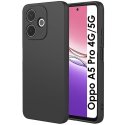 CUSTODIA per OPPO A5 PRO (4G/5G) IN GEL TPU SILICONE SLIM COLORE NERO SATINATO CUSTODIA per OPPO A5 PRO (4G/5G) IN GEL TPU SILICONE SLIM COLORE NERO SATINATO