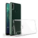 CUSTODIA per HUAWEI P SMART Z, HONOR 9X, Y9 PRIME (2019) IN GEL TPU SILICONE TRASPARENTE
