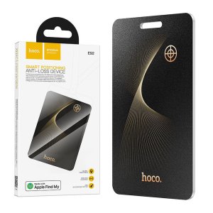 LOCALIZZATORE WIRELESS COMPATIBILE CON DISPOSITIVI APPLE CON IMPERMEABILITA' IP68 E92 HOCO COLORE NERO