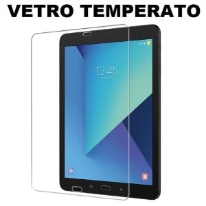 PELLICOLA per SAMSUNG SM-T820 GALAXY TAB S3, SM-T825 - 9.7" POLLICI - PROTEGGI DISPLAY VETRO TEMPERATO 0,33mm
