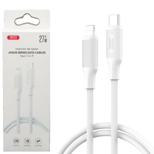 CAVO LIGHTNING / TYPE-C PD 27W (NO MFI) - LUNGHEZZA 1 MT COLORE BIANCO NB-Q265A XO