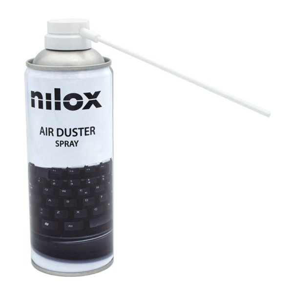 BOMBOLETTA SPRAY AD ARIA COMPRESSA 400ml PER LA PULIZIA DI COMPUTER E ALTRI DISPOSITIVI ELETTRONICI NXA02061-1 NILOX