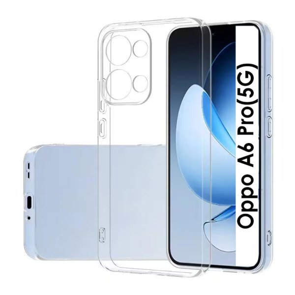 CUSTODIA per OPPO A6 PRO (5G) IN GEL TPU SILICONE 1,8mm TRASPARENTE