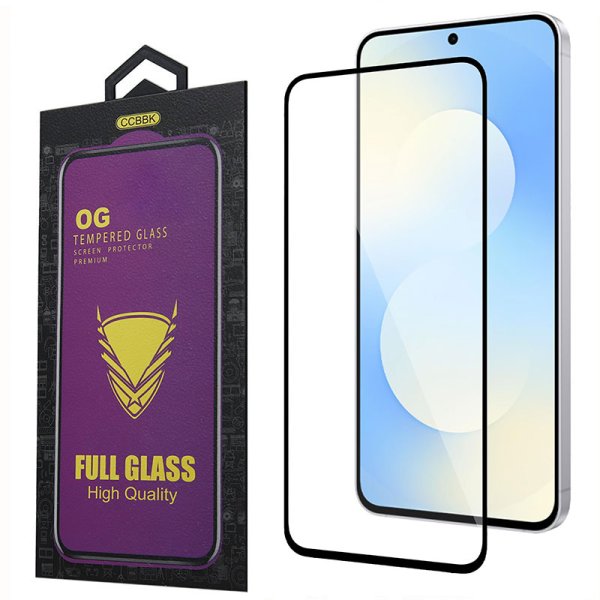 PELLICOLA per SAMSUNG GALAXY S26 ULTRA (SM-S948) VETRO TEMPERATO 9H FULL FACE E FULL GLUE CON CORNICE COLORE NERO OG