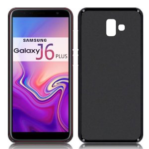 CUSTODIA per SAMSUNG GALAXY J6 PLUS (SM-J610) IN GEL TPU SILICONE COLORE NERO
