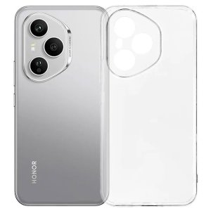 CUSTODIA per HONOR 400 PRO IN GEL TPU SILICONE 1,8mm TRASPARENTE
