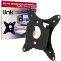 SUPPORTO A MURO UNIVERSALE FISSO PER TV LED/LCD DA 13" A 37" PORTATA MAX 25KG COLORE NERO LKBR15 LINK