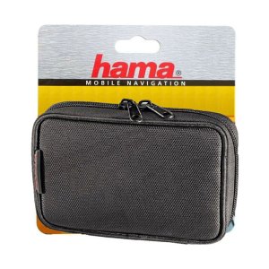 CUSTODIA IN NYLON per NAVIGATORI CON CHIUSURA A ZIP, PASSACINTURA E LACCIO DA POLSO COLORE NERO 00088510 HAMA