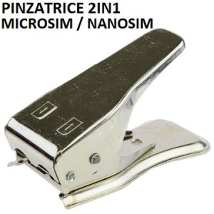 PINZATRICE UNIVERSALE 2 IN 1 per MICRO SIM E NANO SIM