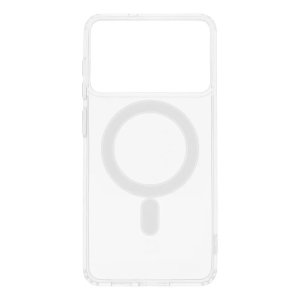 CUSTODIA per SAMSUNG GALAXY S26 EDGE RIGIDA CON CORNICE IN SILICONE TRASPARENTE COMPATIBILE CON RICARICA MAGSAFE
