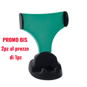 PROMO BIS 2pz al prezzo di 1pz!ESPOSITORE PVC per CELLULARI E SMARTPHONE CON APERTURA ALETTE MOBILI DA 6 CM A 10,4 CM 4FOR