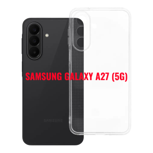 CUSTODIA per SAMSUNG GALAXY A27 (5G) TRASPARENTE IN GEL TPU SILICONE 1,8mm