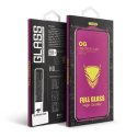 PELLICOLA per SAMSUNG GALAXY A27 (5G) , S24FE VETRO TEMPERATO 9H FULL FACE E FULL GLUE CON CORNICE COLORE NERO OG