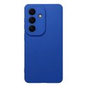 CUSTODIA per SAMSUNG GALAXY A17 (4G/5G), F17 (5G), M17 (5G) IN GEL TPU SILICONE SLIM COLORE BLU SATINATO