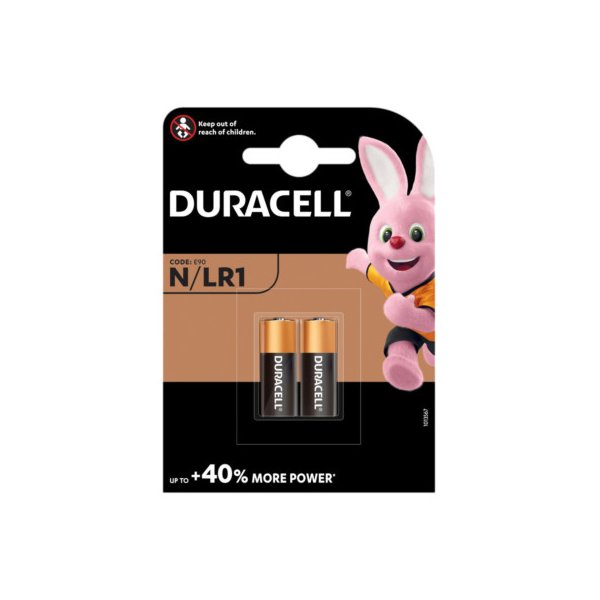 BATTERIE N/LR1 MN9100 1,5V LITIO BLISTER 2PZ DURACELL