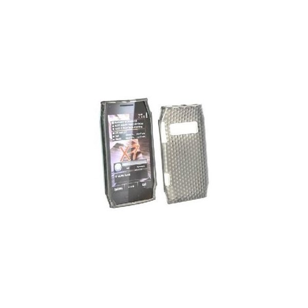CUSTODIA GEL TPU SILICONE SEMI-RIGIDA per NOKIA X7 COLORE NERO CUSTODIA GEL TPU SILICONE SEMI-RIGIDA per NOKIA X7 COLORE NERO