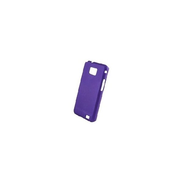 CUSTODIA RIGIDA GOMMATA per SAMSUNG I9100 GALAXY S II, I9105 GALAXY S II PLUS COLORE VIOLA CUSTODIA RIGIDA GOMMATA per SAMSUNG I9100 GALAXY S II, I9105 GALAXY S II PLUS COLORE VIOLA