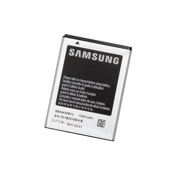 BATTERIA ORIGINALE SAMSUNG EB494358VU per S5670 GALAXY FIT, S5830 GALAXY ACE 1350mAh LI-ION BULK SEGUE COMPATIBILITA'.. BATTERIA ORIGINALE SAMSUNG EB494358VU per S5670 GALAXY FIT, S5830 GALAXY ACE 1350mAh LI-ION BULK SEGUE COMPATIBILITA'..