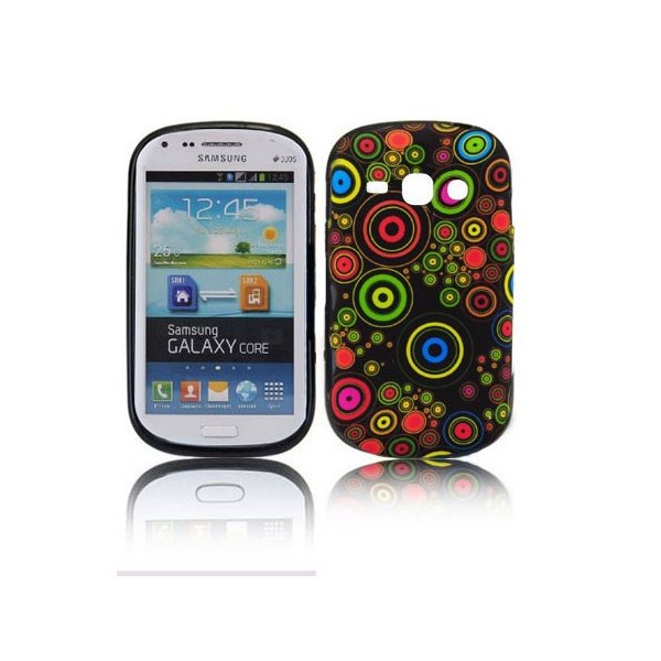 CUSTODIA A SACCHETTO IN TESSUTO per APPLE IPHONE 4, 4s E MODELLI SIMILARI FANTASIA CERCHI COLORE ROSSO CUSTODIA A SACCHETTO IN TESSUTO per APPLE IPHONE 4, 4s E MODELLI SIMILARI FANTASIA CERCHI COLORE ROSSO