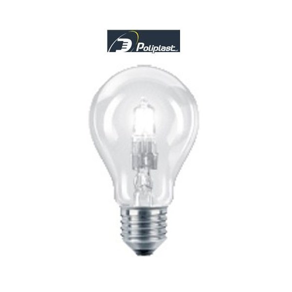 LAMPADINA ALOGENA GOCCIA 28W ATTACCO GRANDE E27 SVILUPPA 37W POLIPLAST LAMPADINA ALOGENA GOCCIA 28W ATTACCO GRANDE E27 SVILUPPA 37W POLIPLAST