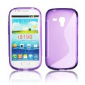 CUSTODIA GEL TPU SILICONE DOUBLE per SAMSUNG i8190 Galaxy S3 Mini, I8200 Galaxy S3 Mini VE COLORE VIOLA CUSTODIA GEL TPU SILICONE DOUBLE per SAMSUNG i8190 Galaxy S3 Mini, I8200 Galaxy S3 Mini VE COLORE VIOLA