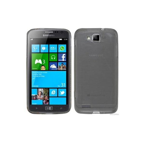 CUSTODIA GEL TPU SILICONE per SAMSUNG I8750 Ativ S T899 COLORE NERO CUSTODIA GEL TPU SILICONE per SAMSUNG I8750 Ativ S T899 COLORE NERO