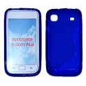 CUSTODIA GEL TPU SILICONE DOUBLE per SAMSUNG I9000 Galaxy S COLORE BLU CUSTODIA GEL TPU SILICONE DOUBLE per SAMSUNG I9000 Galaxy S COLORE BLU